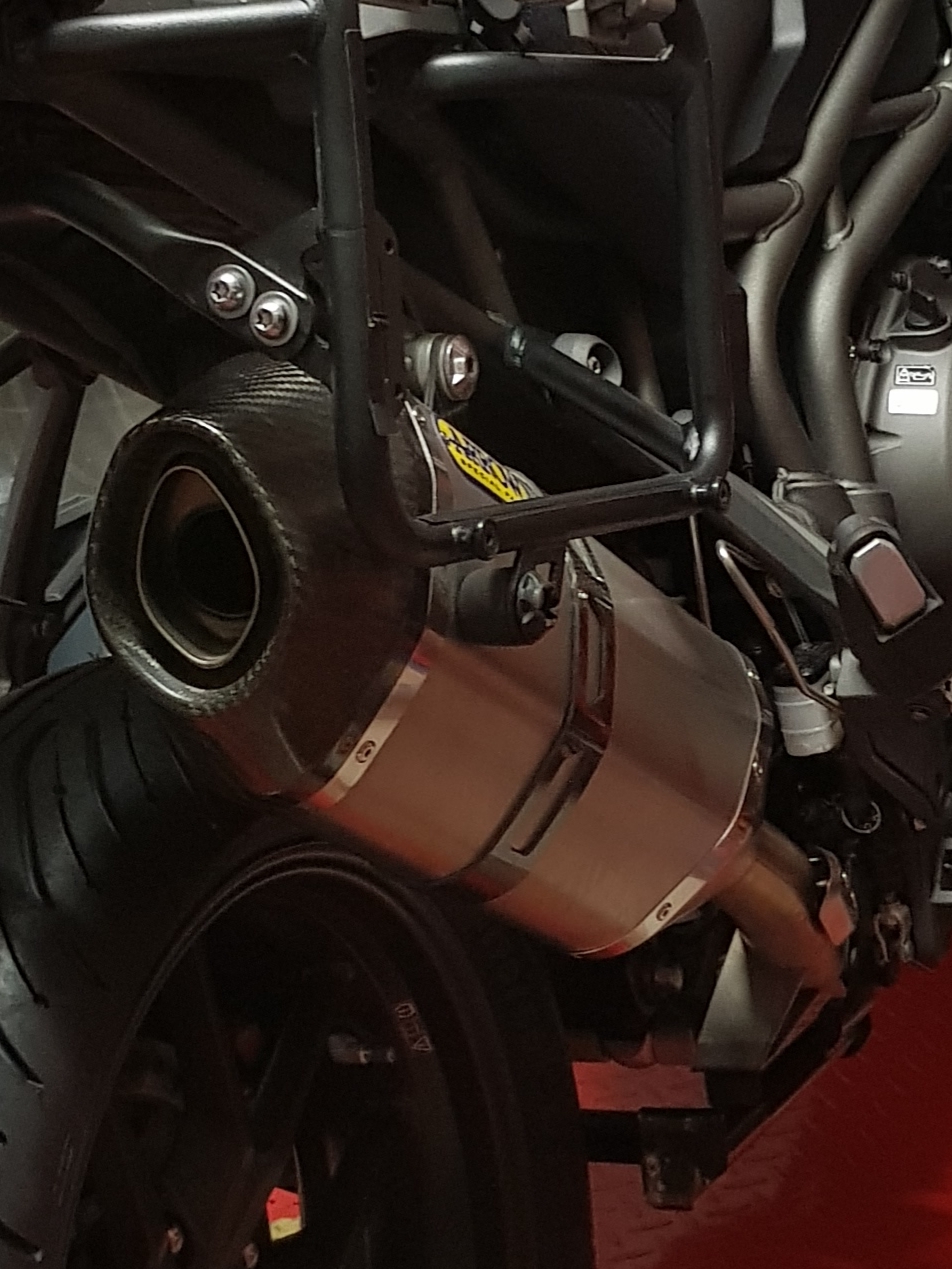 triumph explorer 1200 aftermarket exhaust