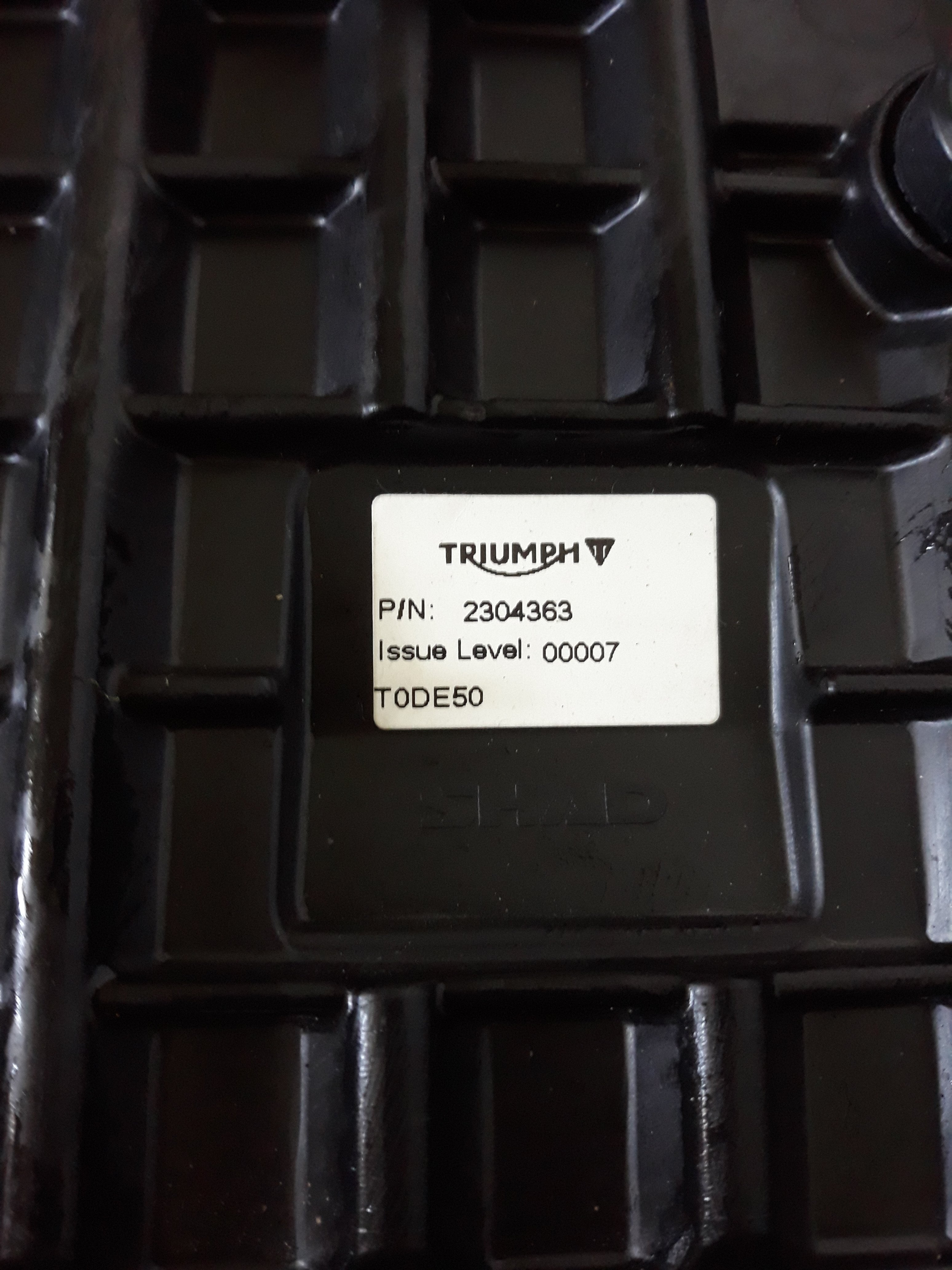 thruxton r dual comfort seat