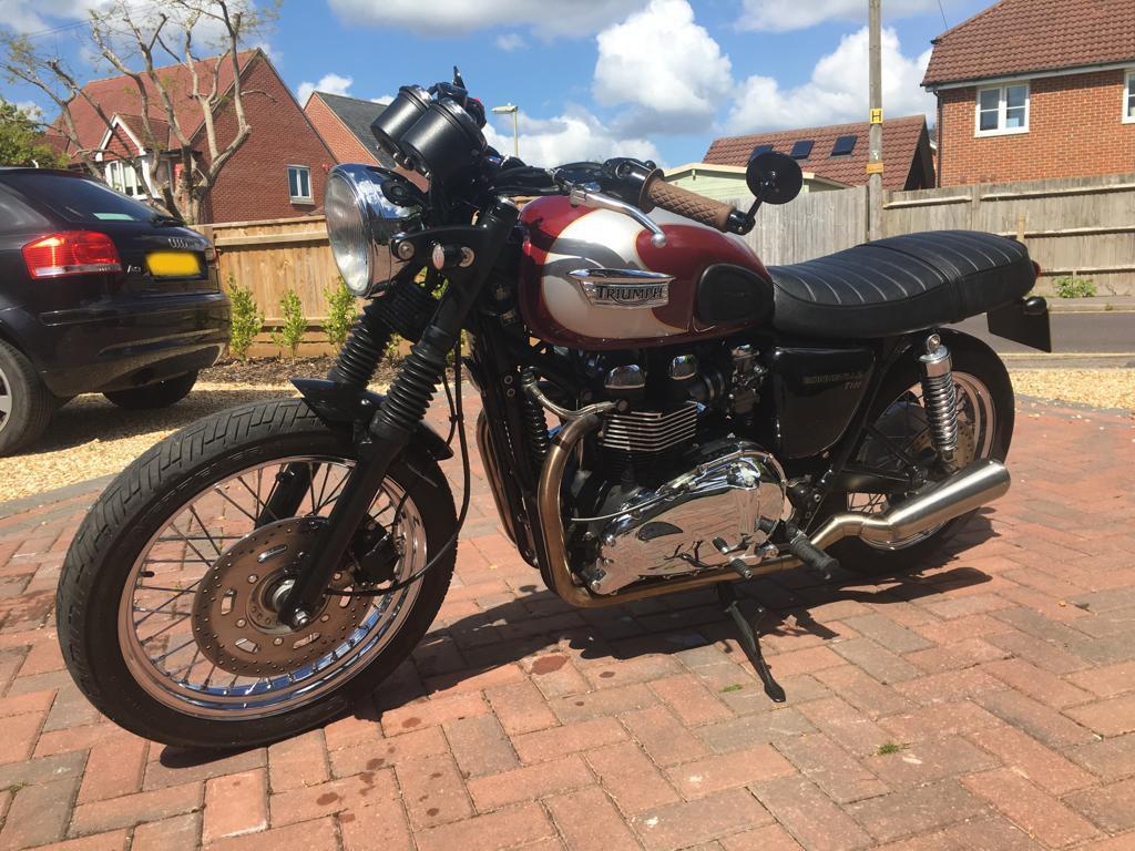 triumph bonneville newchurch for sale