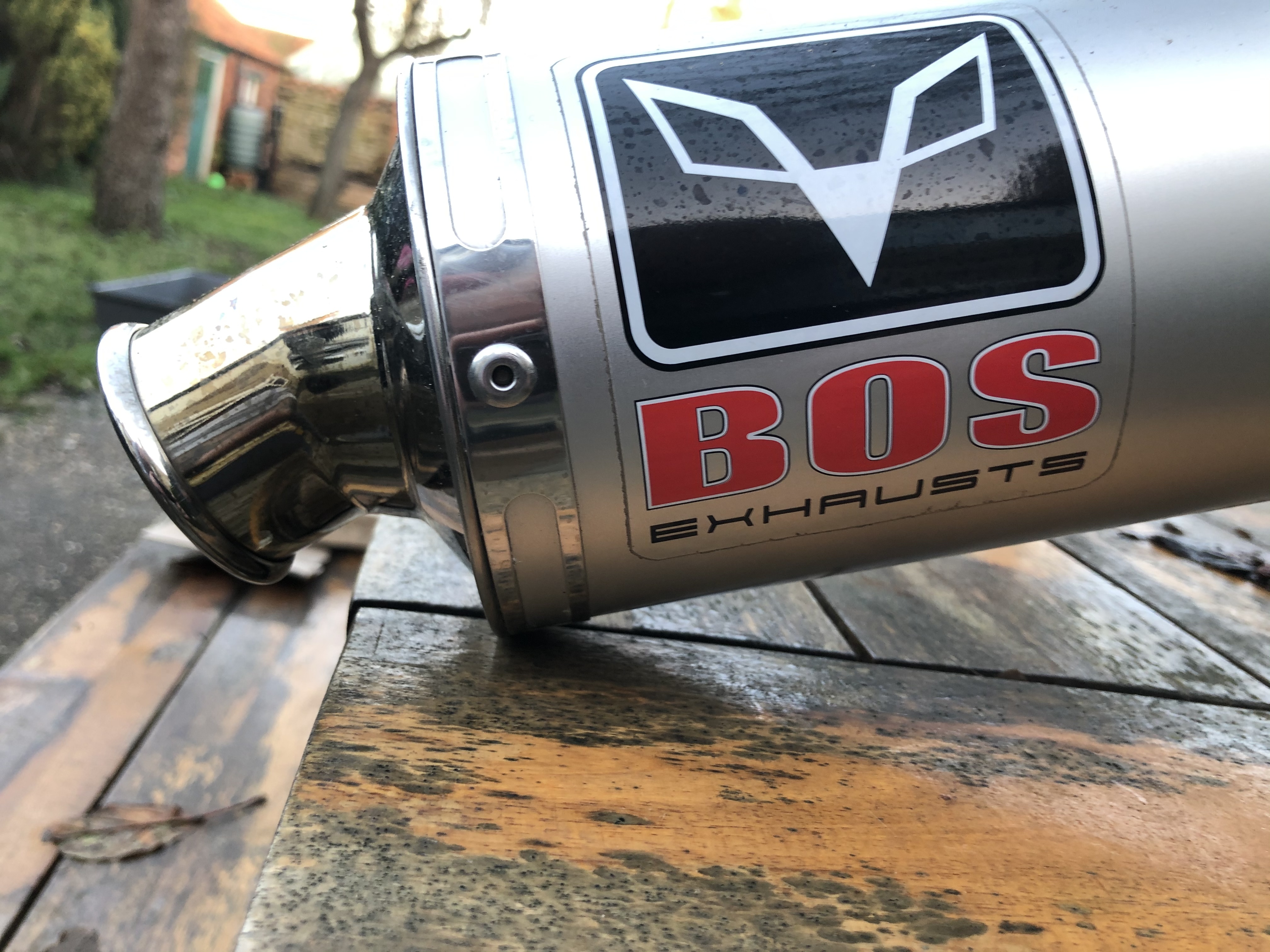 bos exhaust r nine t