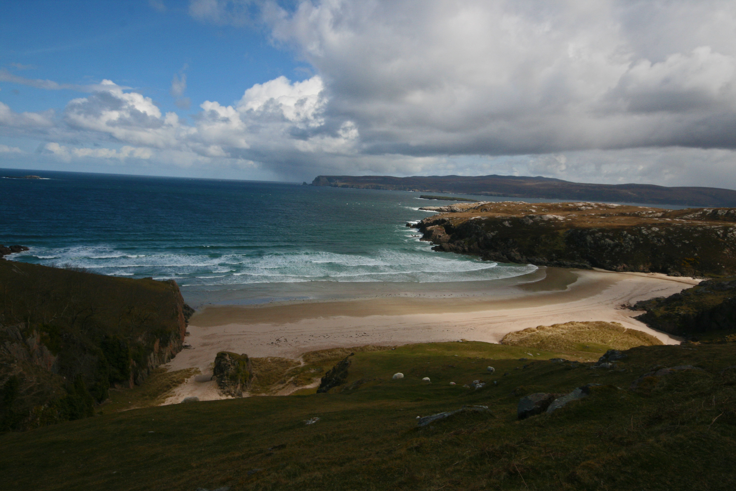 Beach along from Durness.JPG