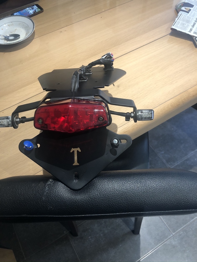 triumph bonneville t120 tail tidy