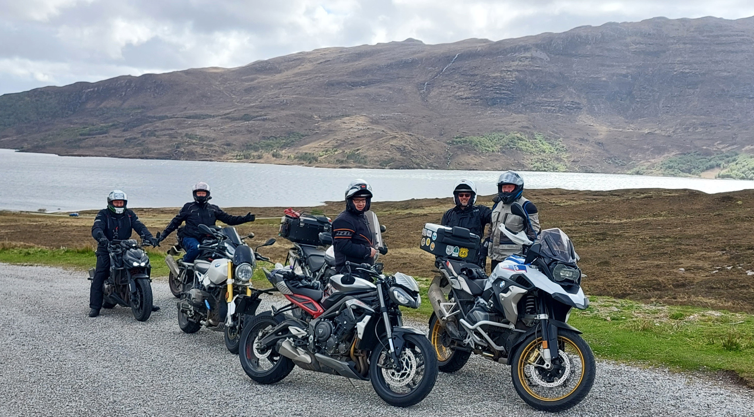 enjoying our blast north of Ullapool.jpg