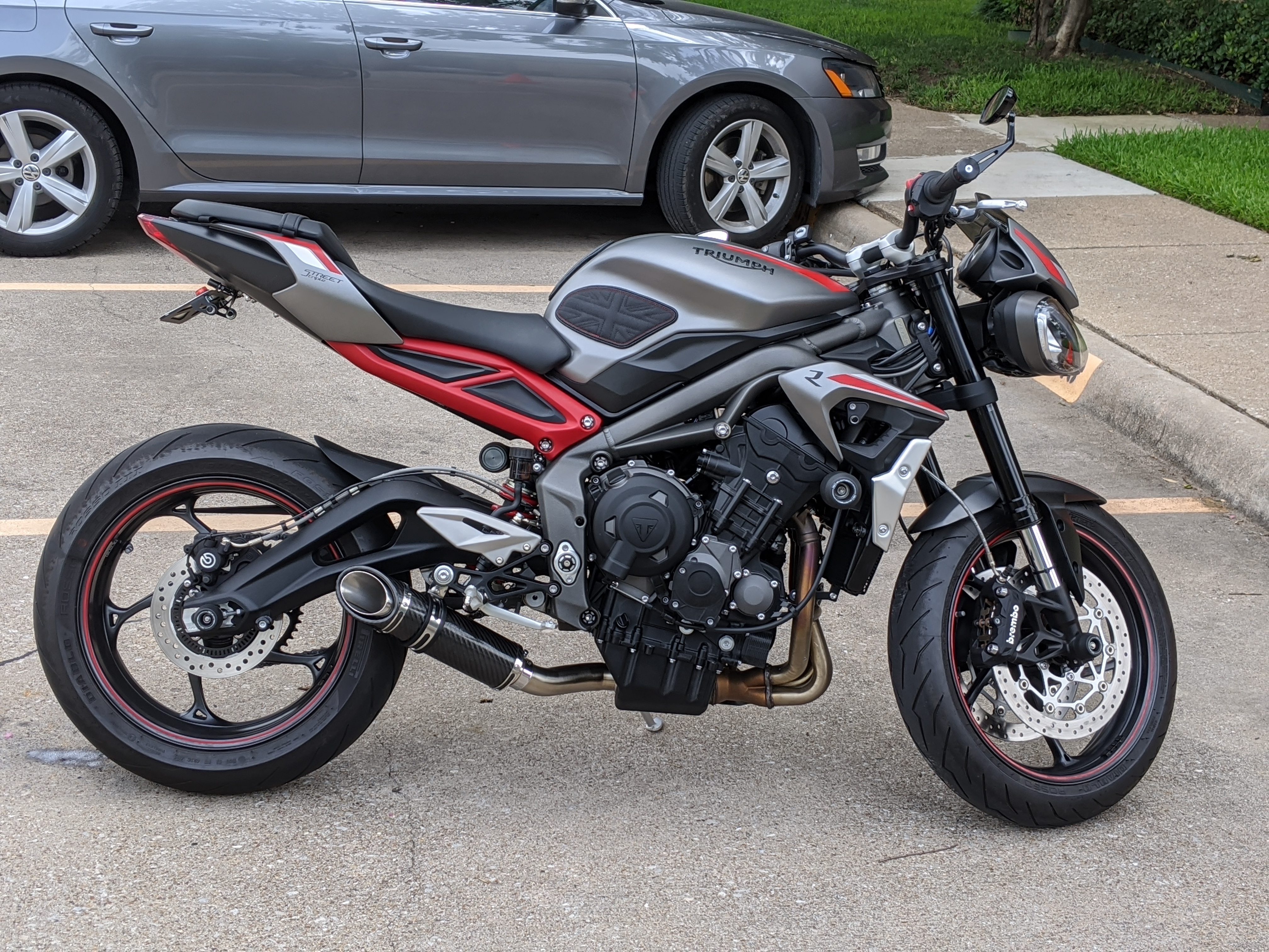 765 - Catalytic Converter : 2020 Street Triple R | The Triumph Forum