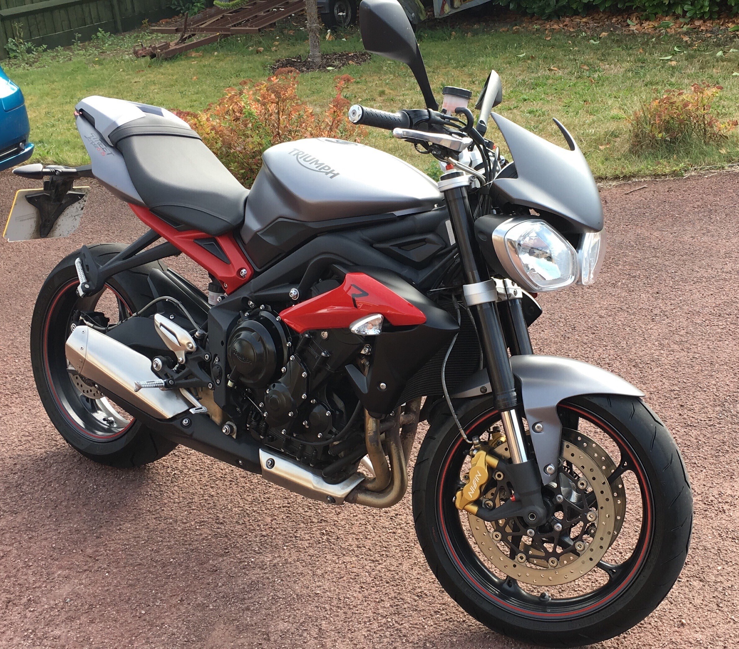 triumph street triple 675 custom