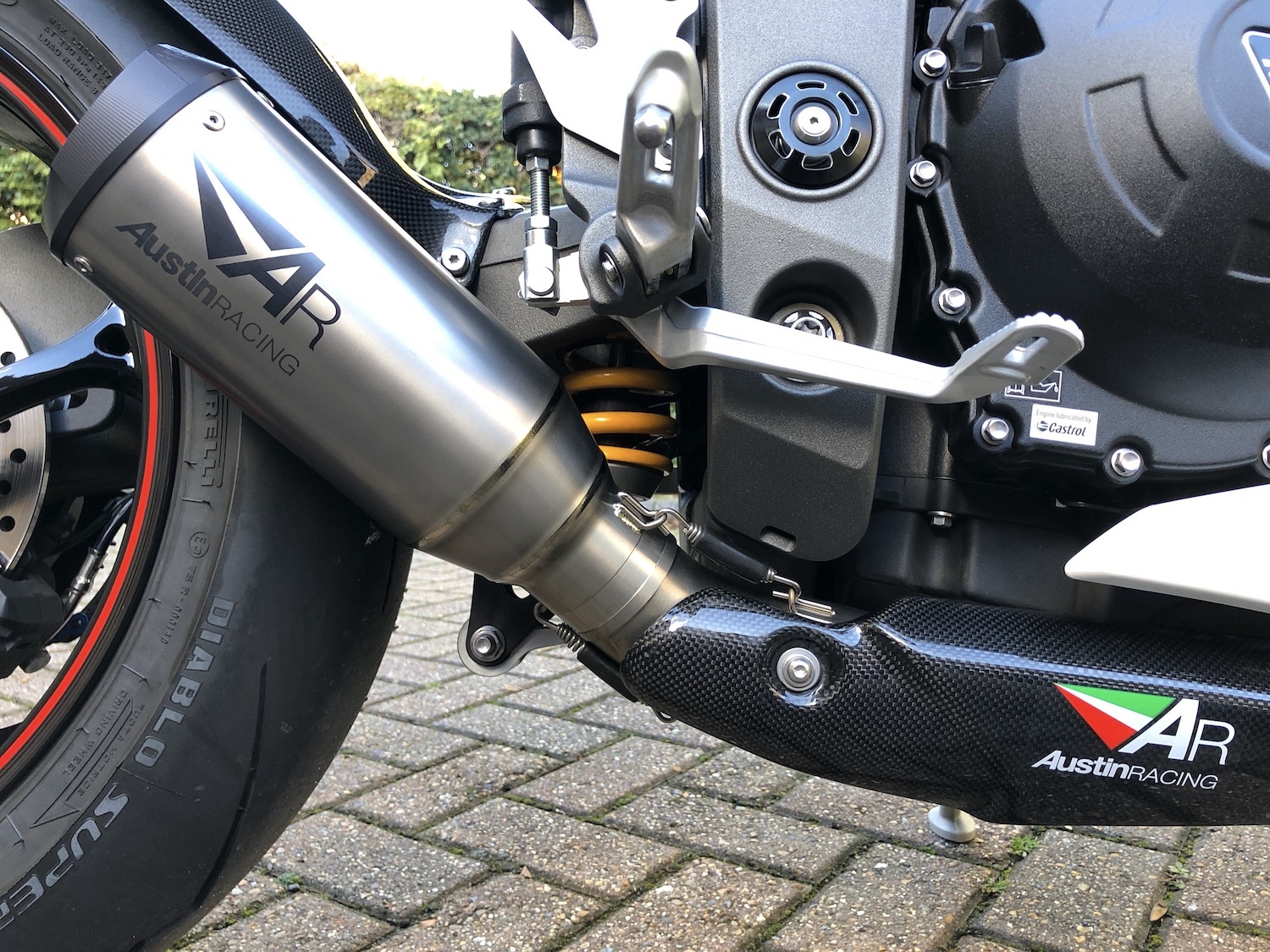 2020 triumph street triple rs aftermarket exhaust