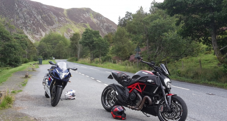 Playtime On A Diavel