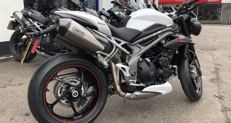 2018 Speed Triple Rs – Crystal White – Yeah!