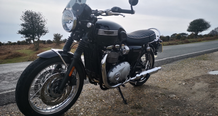 First Ride Out On New T120.