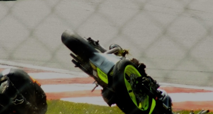 Ouch! Bloody Photographers Are Everywhere At Racing!