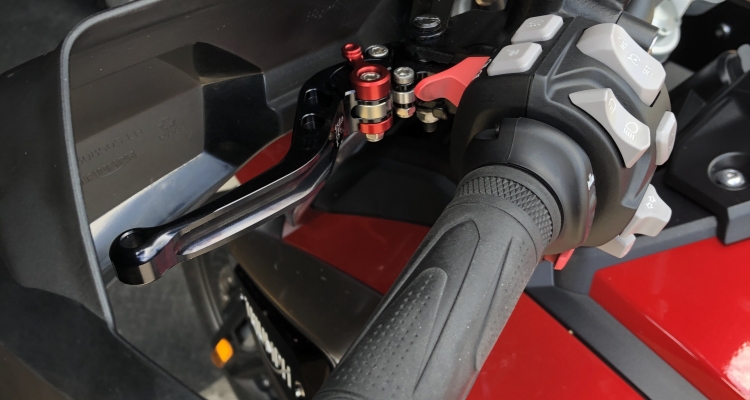 Tiger Explorer - New Brake And Clutch Levers