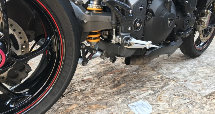 My New (bodged!) Exhaust!! Speed Triple Rs Btw..