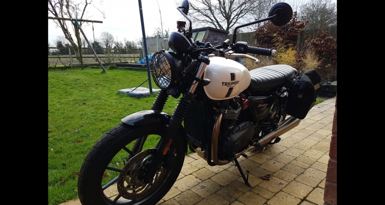 Street Twin Bullet Drl Indicators And De-grey Winter Project