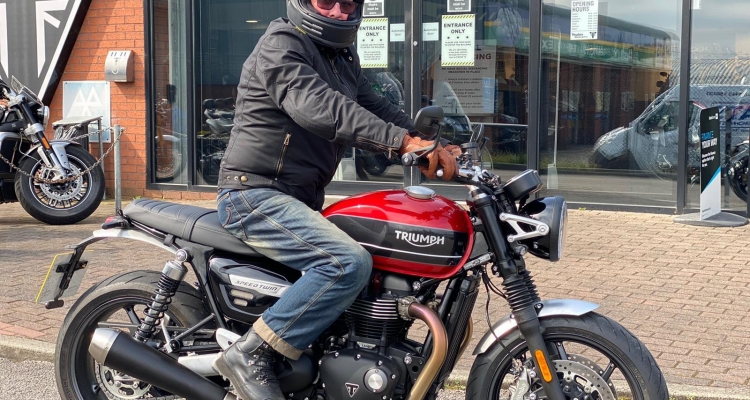 Day Out On The Speed Twin