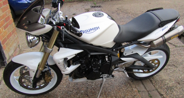 Back To Five Bikes Again Just Put The Street Triple Back On The Road