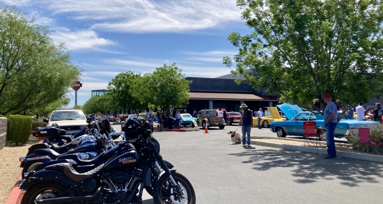 First Motorcycle Event In 19 Months -- Since Oct. 2019!