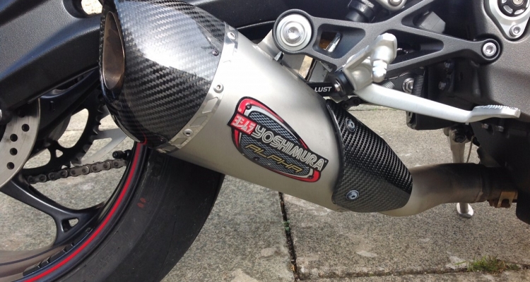 765 - Street Triple 765rs Exhaust Change