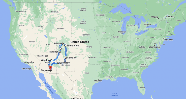 Touring - Our Annual Tour Of The American Southwest:  V.2022