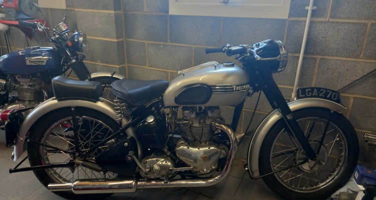 1953 T100 Rebuild.