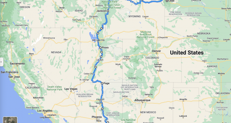 Sturgis 2023:  Taking The Long Way ' Round In The American Southwest