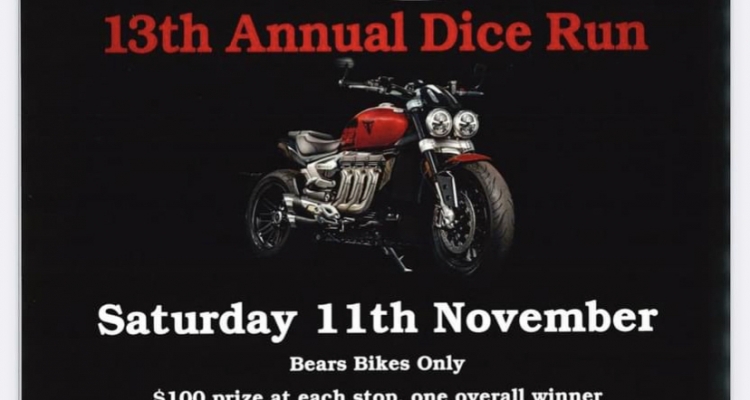 Touring - Wanganui 13th Annual Dice Run