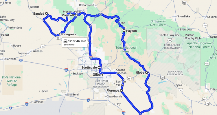 Touring - Three Days Of Moto-therapy: Riding & Respite In Prescott, Arizona