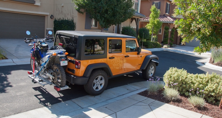 Bike carrier.....Who knew!