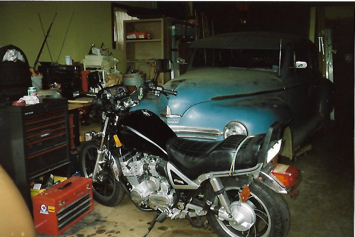 750 with Vance&amp;Hines 4to1, bored ported, gears cut, made it quick.