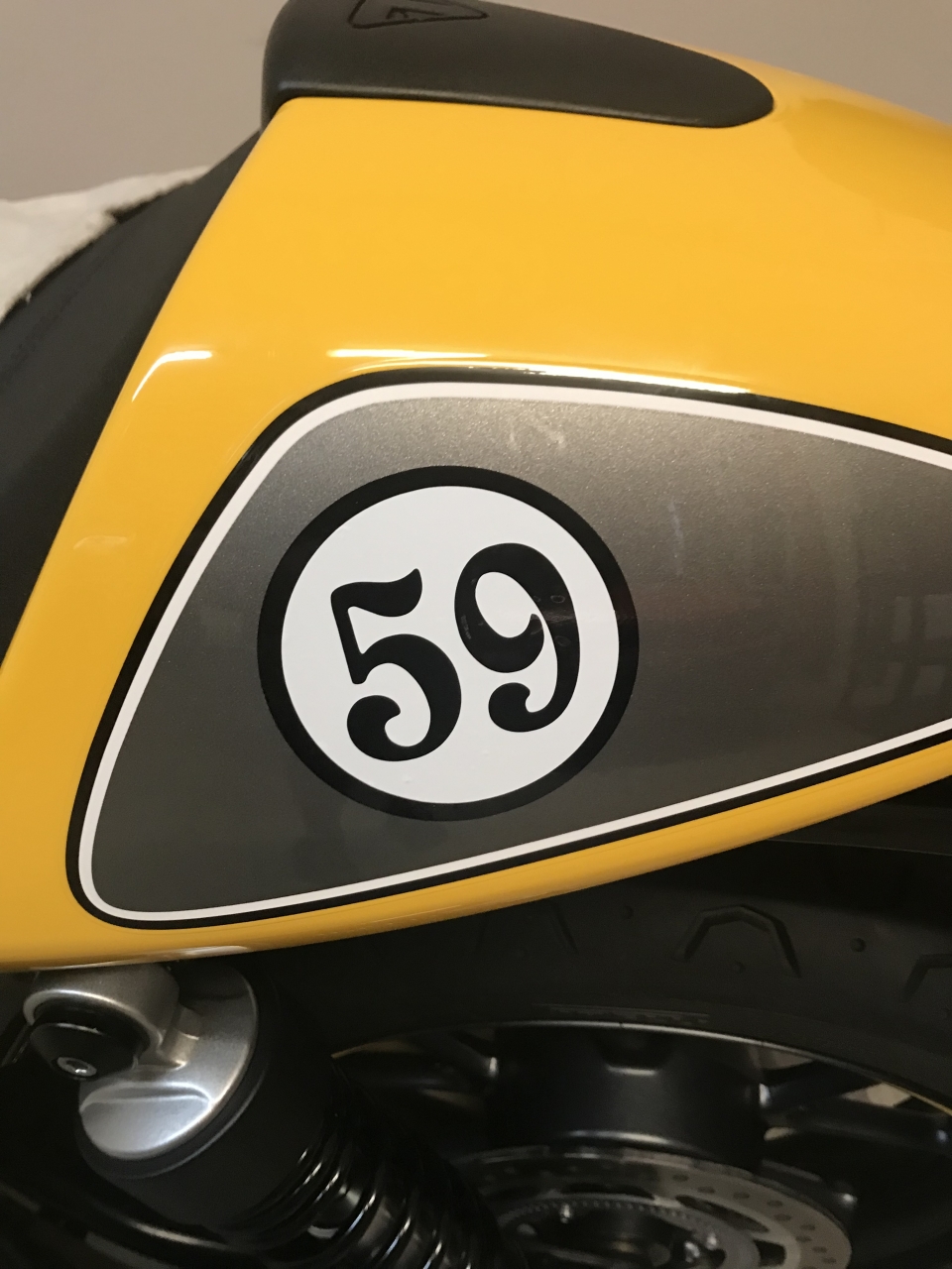 Made these numbers to honor the beginning of the Bonnie