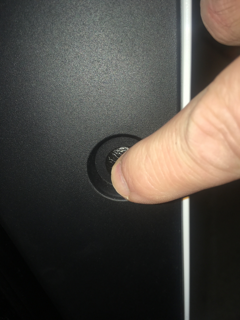 Step 38, Push in till flush.