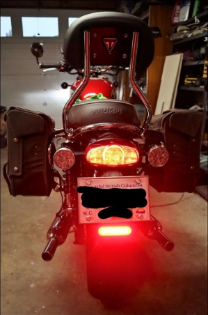 T120 - Licence Plate Light