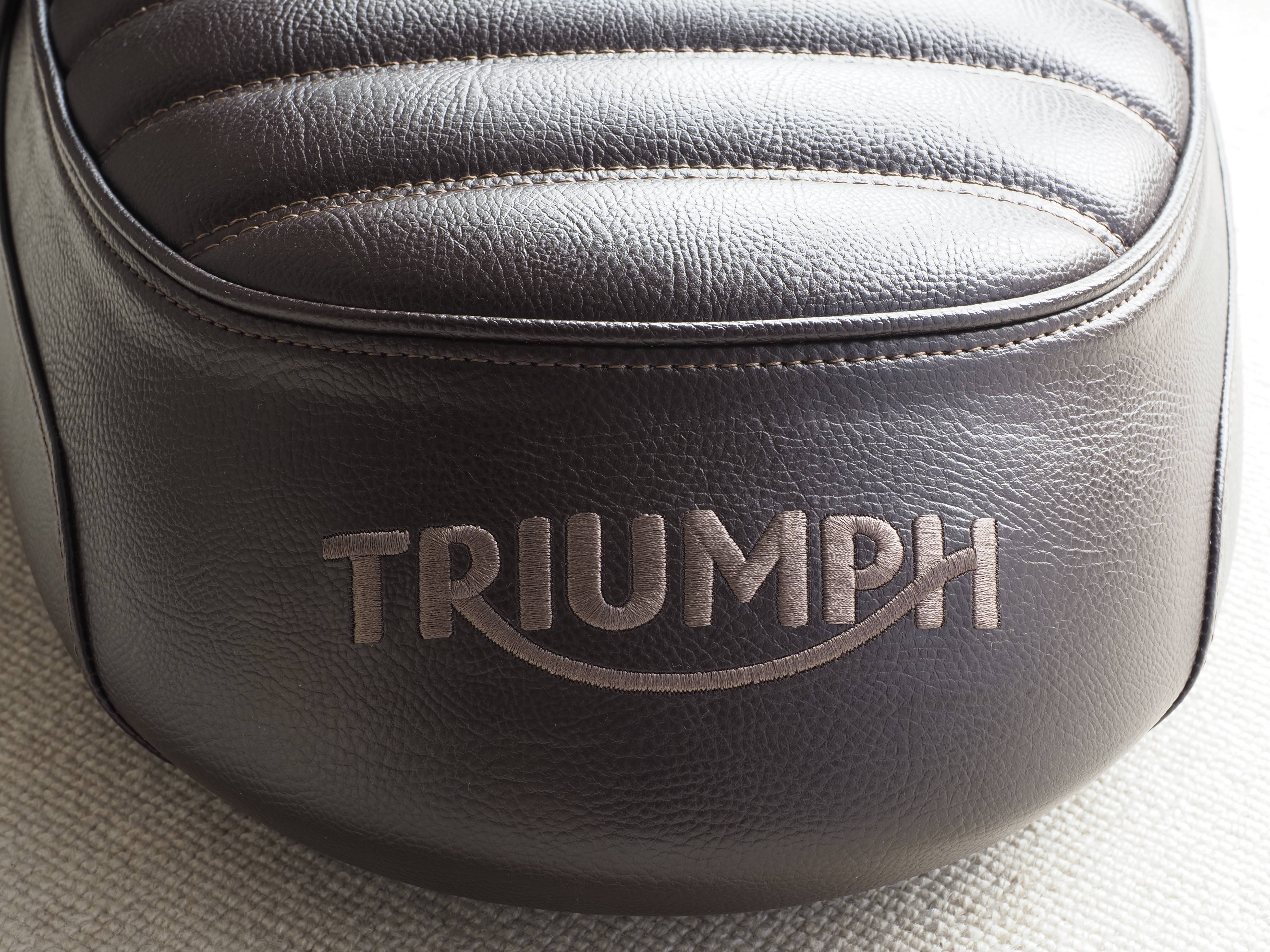 triumph bonneville t100 comfort seat